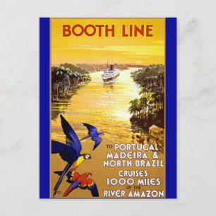 Standleitung nach Portugal Madeira Postkarte