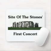 Standort des ersten Konzerts der Steine Mousepad (Mit Mouse)