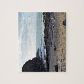 Standort Dollar-Bucht-Cornwalls England Poldark Puzzle (Vertikal)