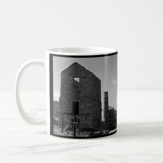 Standort Levant Bergwerk-Cornwalls England Poldark Kaffeetasse (Links)