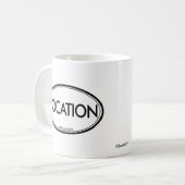 Standort-Standort Kaffeetasse (Vorderseite Links)