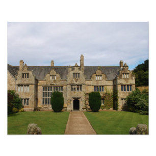 Standort Trerice Haus-Cornwalls England Poldark Fotodruck