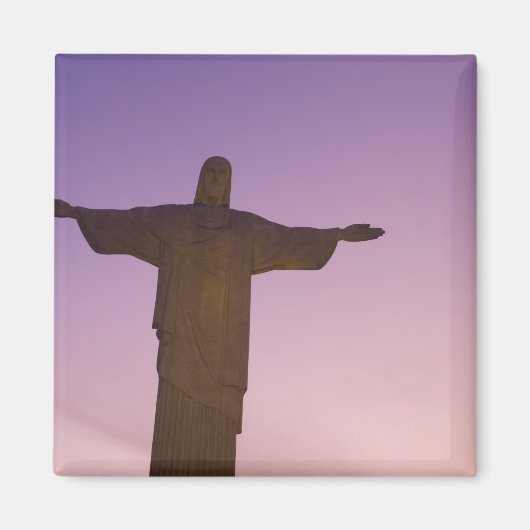 Standpunkt, Christliche Statue am Corcovado, 704 Magnet (Vorne)