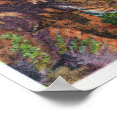 Standpunkt des Gipfels von Whiteface Mt Poster (Ecke)