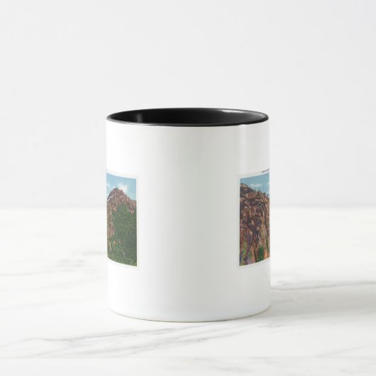 Standpunkt des Gipfels von Whiteface Mt Tasse (Zentrum)