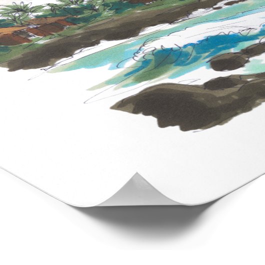 Standpunkt zu Ali'i Poster (Ecke)