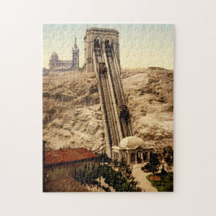 Standseilbahn Notre Dame de la Garde Marseille Fra Puzzle