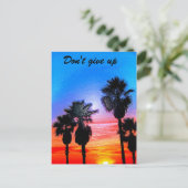 Standstarke und hohe_ Postkarte (Stehend Vorderseite)