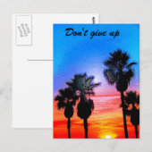 Standstarke und hohe_ Postkarte (Vorne/Hinten)
