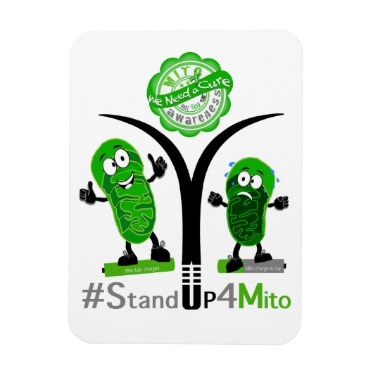 #StandUp4Mito Magnet (Vertikal)