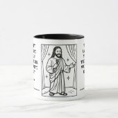 Standup Jesus - funny journal verses - Money wound Tasse (Zentrum)