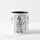 Standup Jesus - lustige Verse - Narzissten Tasse (Zentrum)