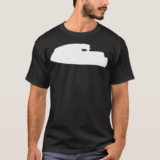 Standup Jet Ski Retro JS 550 Silhouette _1 T-Shirt (Vorderseite)