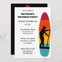 Standup Paddelbrett SUP Custom Party