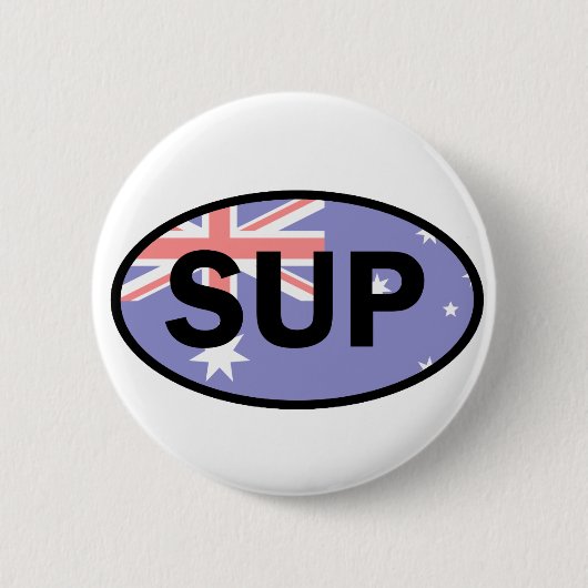 Standup Paddleboard Australia Flag Button (Vorderseite)