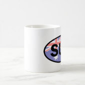 Standup Paddleboard Australia Flag Kaffeetasse (Mittel)
