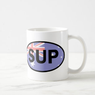 Standup Paddleboard Australia Flag Kaffeetasse