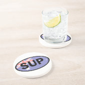 Standup Paddleboard Australia Flag Sandstein Untersetzer (Seite)