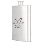 Standup Paddleboarding Flachmann (Links)