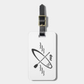 Standup Paddleboarding Gepäckanhänger (Vorderseite vertikal)