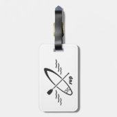 Standup Paddleboarding Gepäckanhänger (Rückseite vertikal)