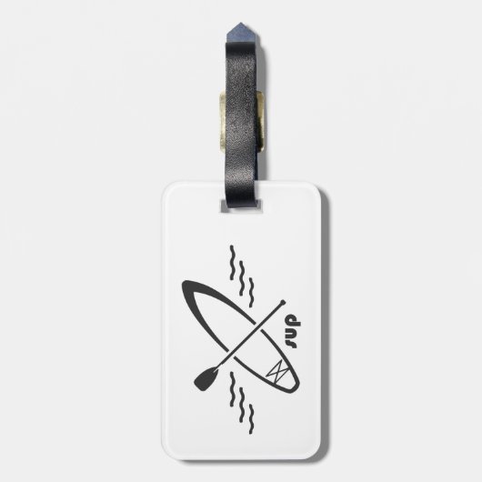 Standup Paddleboarding Gepäckanhänger (Rückseite vertikal)