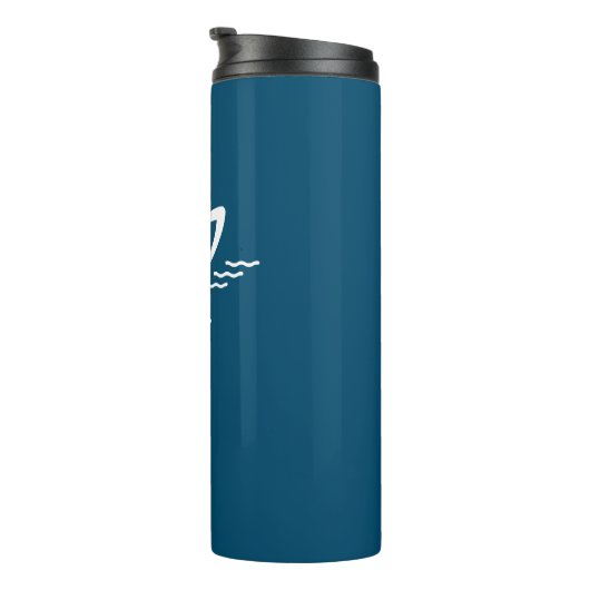 Standup Paddleboarding Thermosbecher (Nach rechts gedreht)