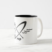 Standup Paddleboarding Zweifarbige Tasse (VorderseiteRechts)