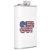 Standup Paddling SUP American Flag Flachmann (Rechts)