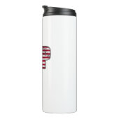 Standup Paddling SUP American Flag Thermosbecher (Nach rechts gedreht)