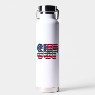 Standup Paddling SUP American Flag Trinkflasche