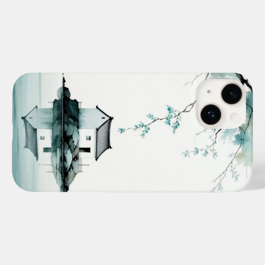 "Standwasser" Case-Mate iPhone Hülle (Rückseite (Horizontal))