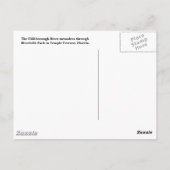 Standwasser-Postkarte Postkarte (Rückseite)