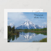 Standwasser-Postkarte Postkarte (Vorne/Hinten)