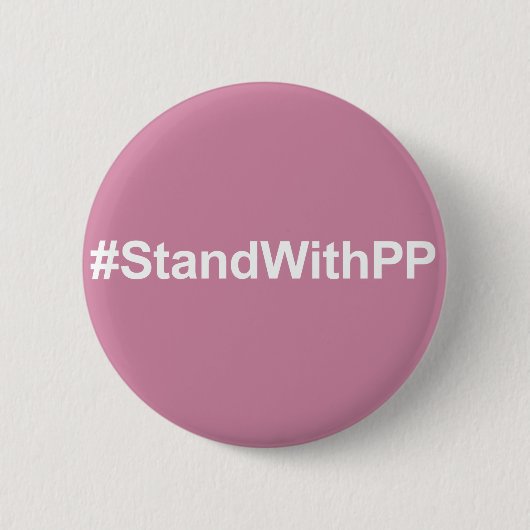 #StandWithPP Knopf Button (Vorderseite)