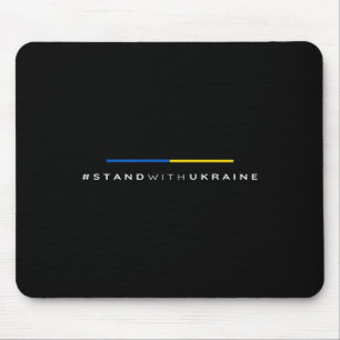 #standwithukraine - Ukrainischer Liebhaber Ich ste Mousepad