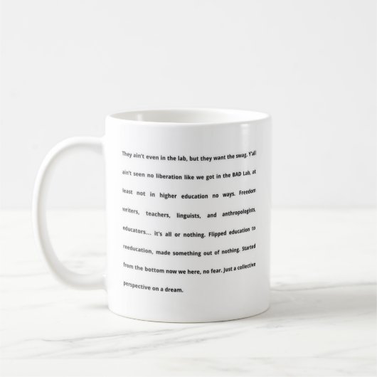 Stanford BAD Labrador - Group Gedicht Kaffeetasse (Links)