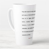 Stanford BAD Labrador - Group Gedicht Latte Tasse (Linke Ecke)