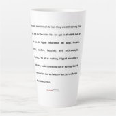 Stanford BAD Labrador - Group Gedicht Latte Tasse (Vorderseite)