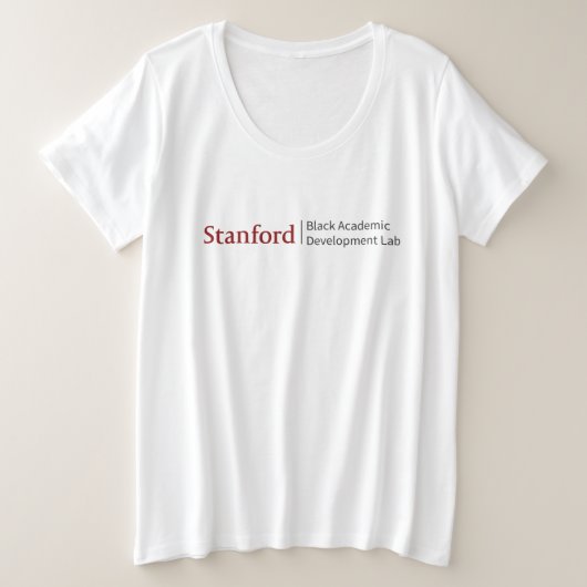 Stanford BAD Labrador - Primärzeichen Große Größe T-Shirt (Design vorne)