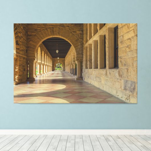 Stanford Hallway Leinwanddruck (Insitu (Holzboden))