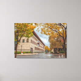 Stanford im Herbst Leinwanddruck