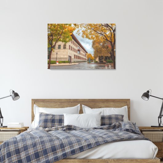 Stanford im Herbst Leinwanddruck (Insitu (Schlafzimmer))
