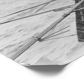 Stanford Rowing Crew Team Fotograf Poster (Ecke)