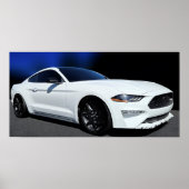 "STANG CAR POSTER (Vorne)