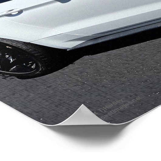 "STANG CAR POSTER (Ecke)