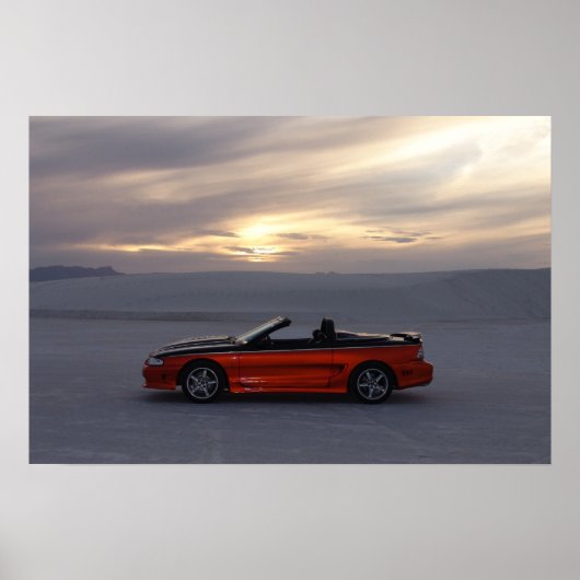 Stang-Konvertible 1995 Poster (Vorne)