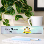 STANGE des ASCLEPIUS Namensplakette