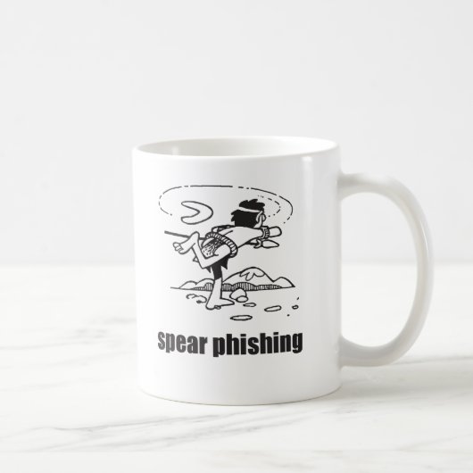 Stange Phishing Kaffeetasse (Rechts)