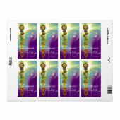 STANGE VON ASCLEPIUS 7 CHAKRAS, YOGA, GEISTIGE (Vorne)